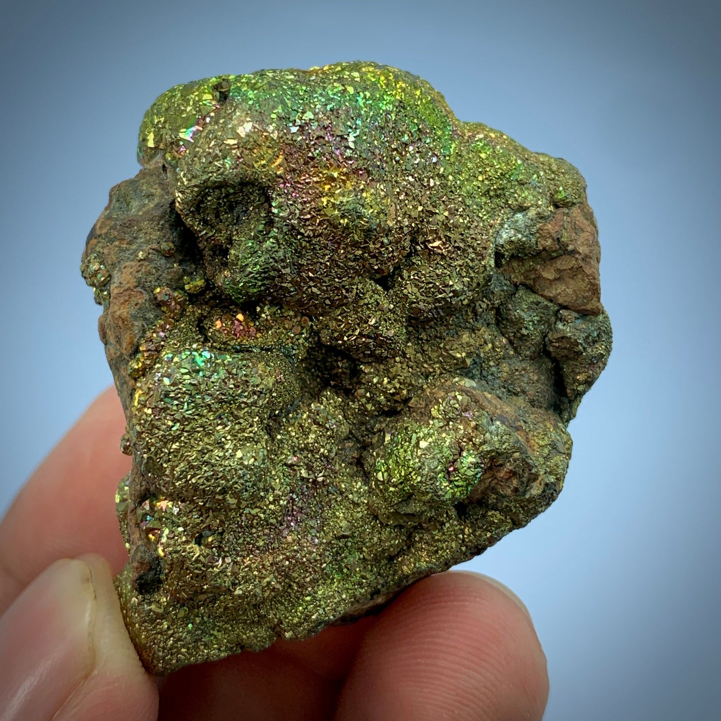 Rainbow Pyrite, Iridescent Pyrite, Fool's Gold, Pakistan Mineral, Pyrite Cluster, Solar Plexus, Abundance Stone, Collector Specimen, Metallic Mineral, Unique Color, Crystal Dimensions, Natural Specimen
