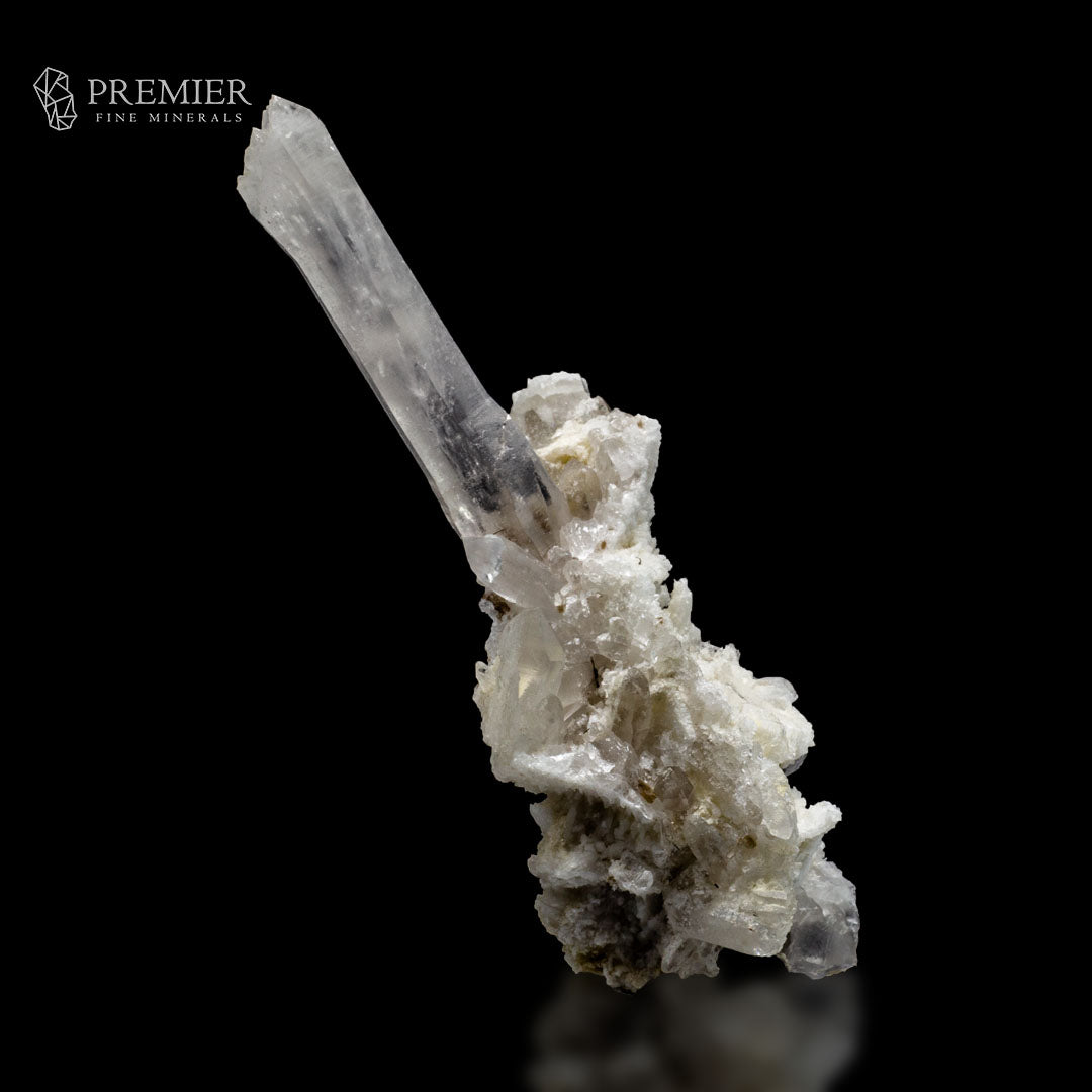 Himalayan Lemurian Quartz Cluster on Matrix – Skardu