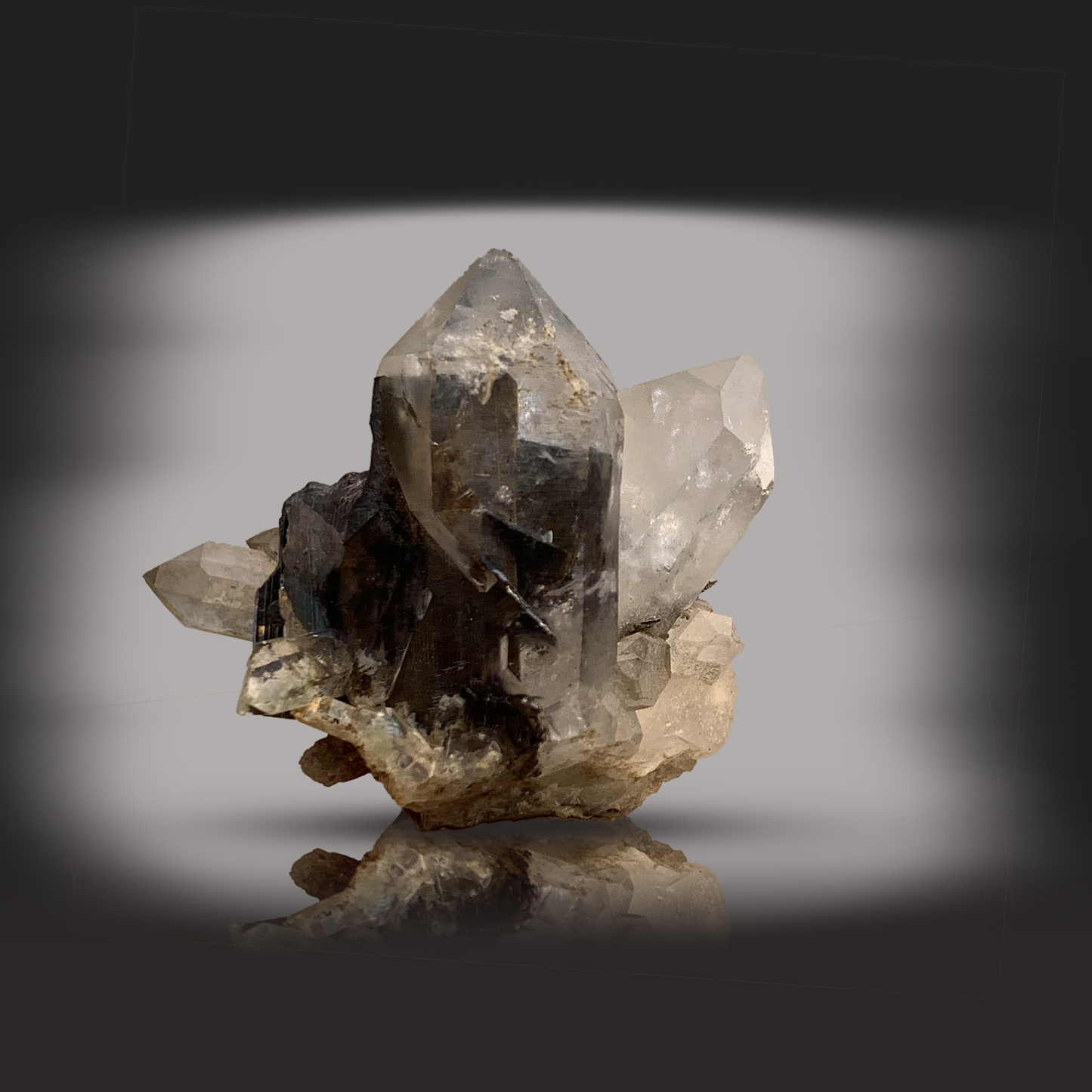 Brookite, Quartz, Inclusion, Included Quartz, 14.5 Grams, Pakistan Mineral, Titanium Dioxide, Rare Mineral, Collector Specimen, Miniature Specimen, Crystal Cluster, Rutile, Aesthetic Mineral