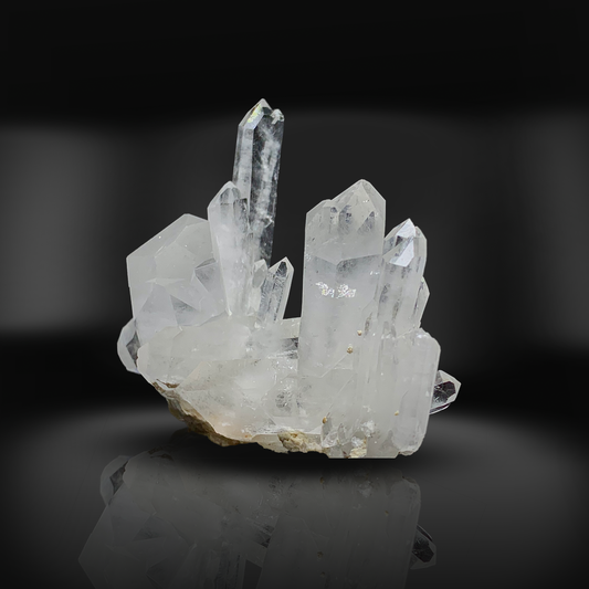 Faden Quartz, Damage Free Quartz, Pristine Crystal, 370 Carats, 74 Grams, Pakistan Mineral, Collector Specimen, Miniature Specimen, Rare Crystal Habit, Self Healing Crystal, Faden Crystal, Quartz Cluster, Investment Grade