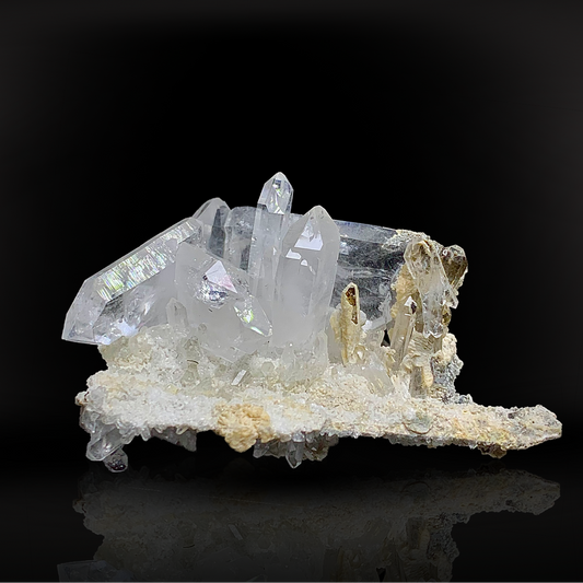 Faden Quartz, Rare Quartz, Self Healing Crystal, 250 Carats, 50 Grams, Pakistan Mineral, Balochistan, Crystal Habit, Healing Crystal, Collector Specimen, Miniature Specimen, Faden Crystal, Quartz on Matrix