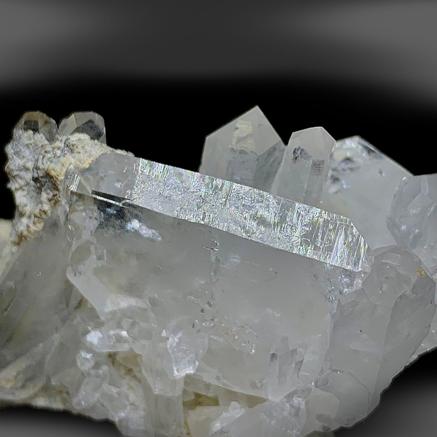 Faden Quartz Cluster on Matrix - Balochistan, Pakistan
