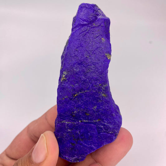 Lapis Lazuli, Lazurite, Afghanistan Minerals, 343g, Rough Gemstone, Royal Blue Lapis, Pyrite Inclusions, Lapidary Rough, Cabinet Specimen