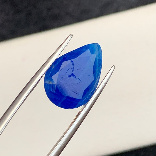 Natural Haüyne Gemstone | Vivid Blue Fluorescent Haüynite from Afghanistan