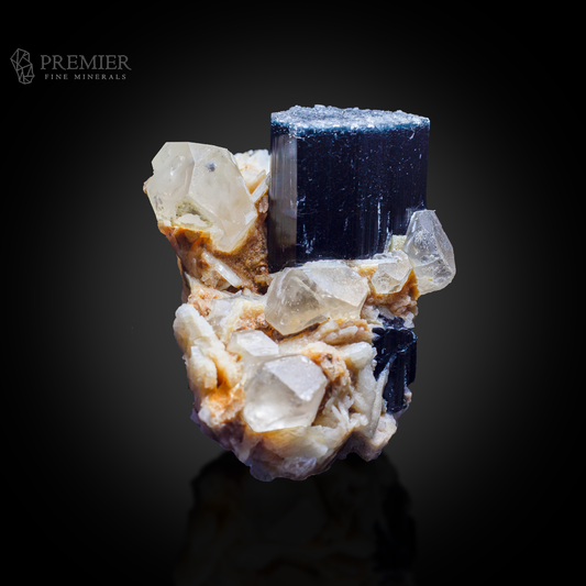 Tourmaline, Blue Cap Tourmaline, Quartz, Mica, Combination Specimen, 250 Grams, 1250 Carats, Afghanistan Mineral, Paprok, Raw Crystal, Collector Grade, Gemstone, Aesthetic Mineral