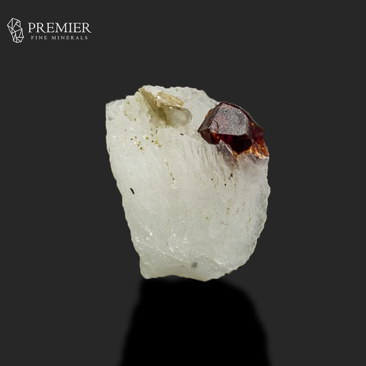 Rhodolite Garnet with Mica on Feldspar – Pakistan Thumbnail