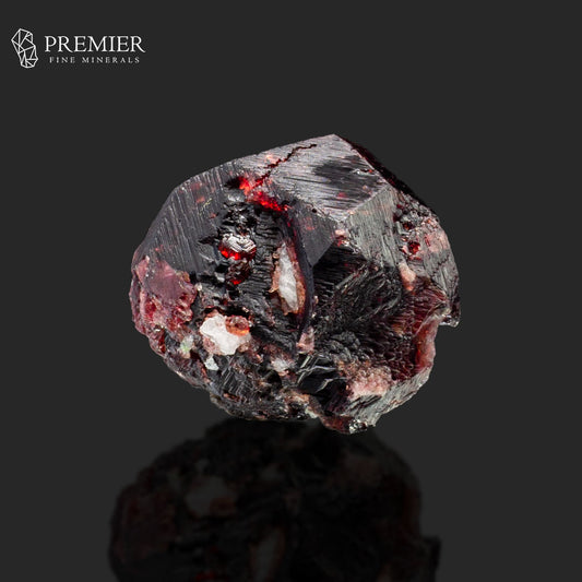 Etched Rhodolite Garnet Crystal – 52ct Skardu Pakistan