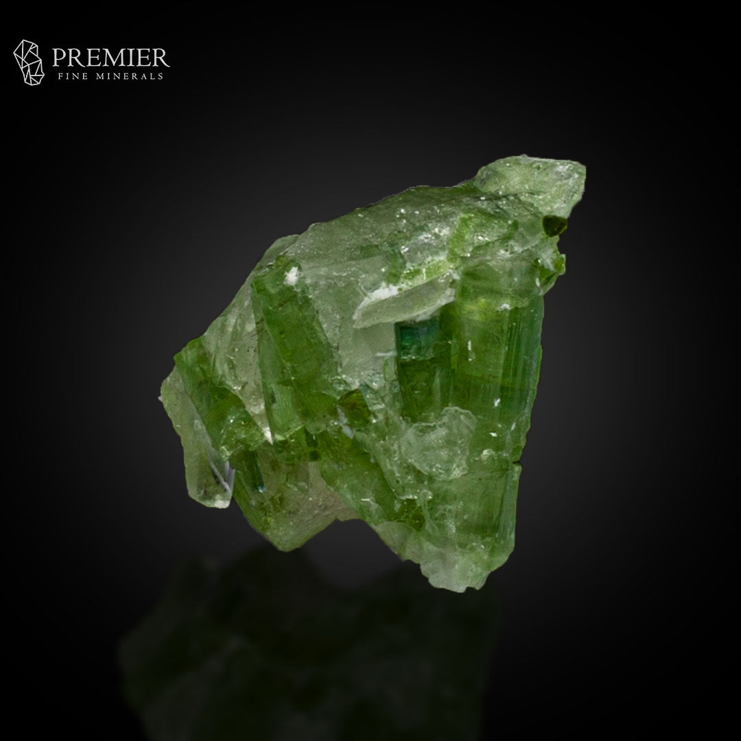 Green Tourmaline Cluster on Matrix – Afghanistan