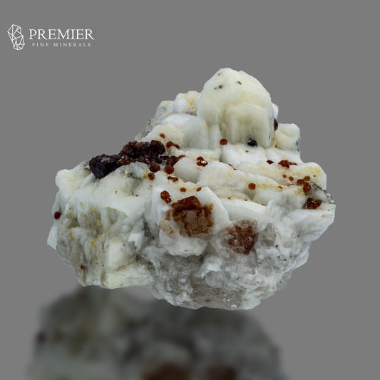 Spessartine Garnet Cluster on Feldspar – Skardu Pakistan