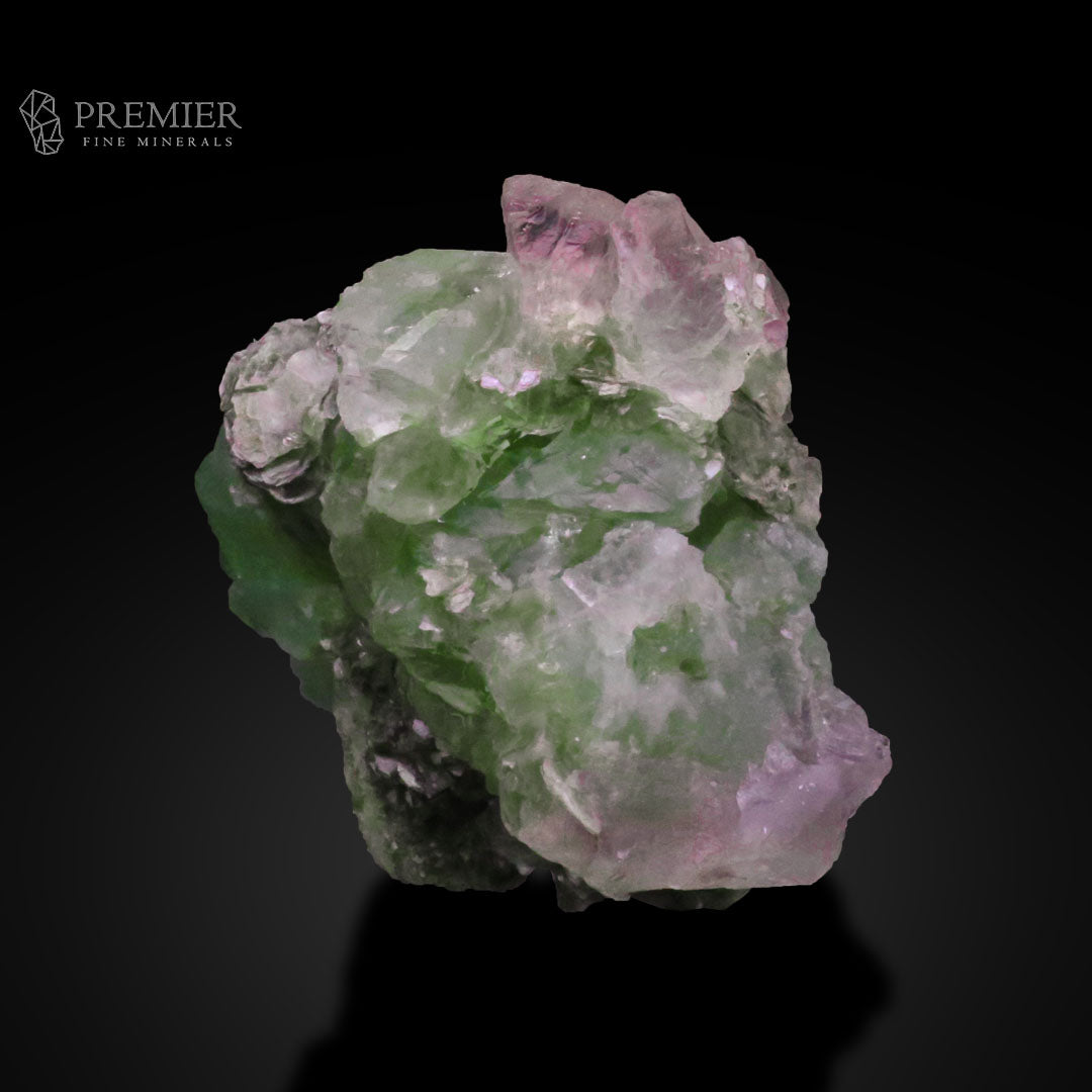 Fluorite, Bi-Color Fluorite, Green Fluorite, Pink Fluorite, Mica, Muscovite, Combination Specimen, 432 Grams, 2160 Carats, Pakistan Mineral, Skardu, Raw Crystal, Collector Grade, Cabinet Specimen, Rare Color