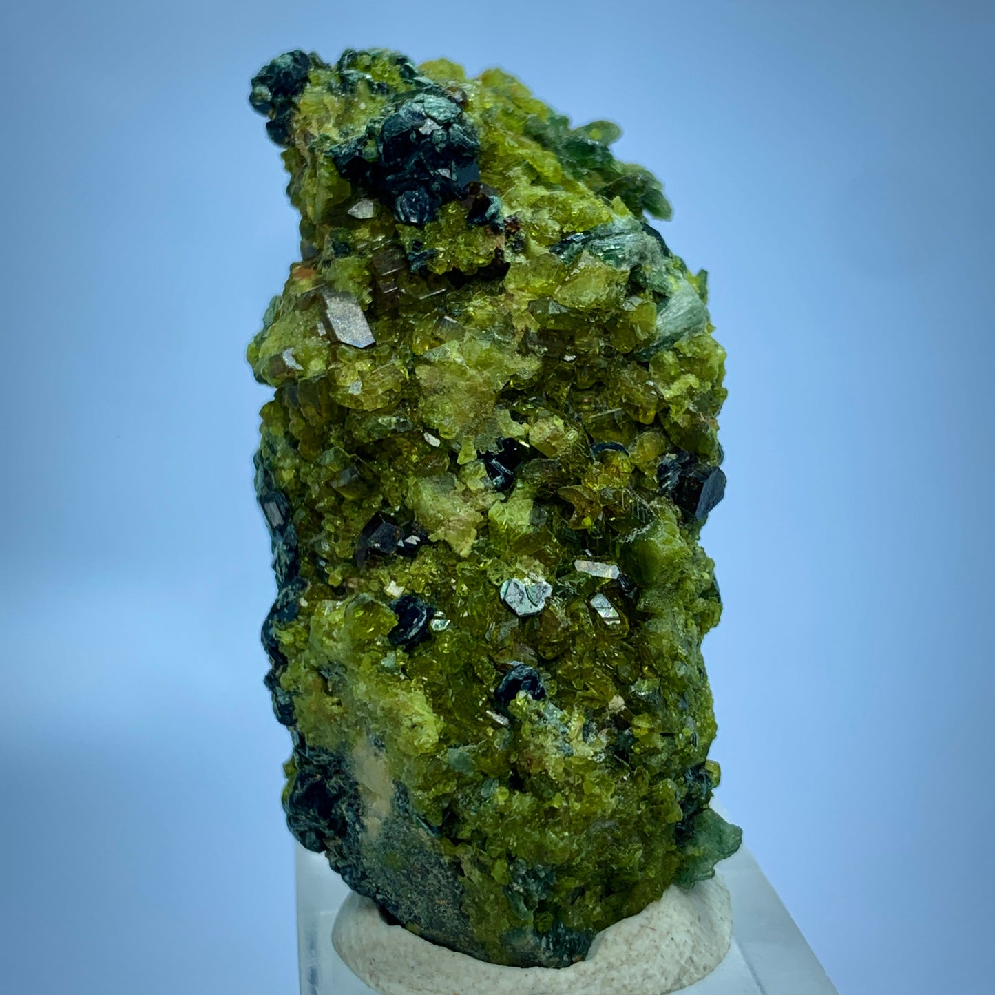 Vesuvianite Crystal, Diopside, Rainbow Magnetite, Iron Mica, 212 Carat, Pakistan Mineral, Complex Cluster, Idocrase, Iridescent Magnetite, Rare Mineral