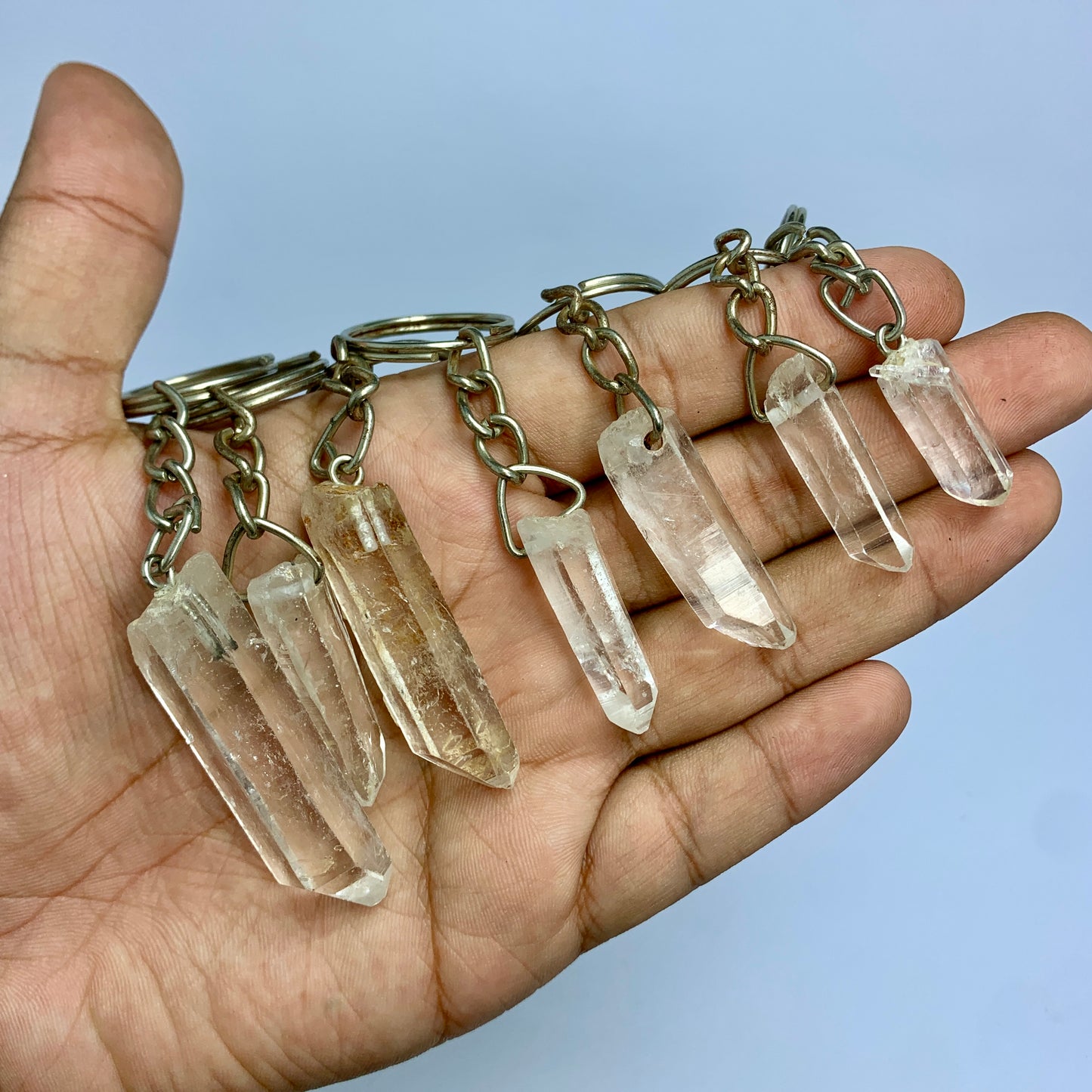 Quartz Crystal Key Chain - Pakistan