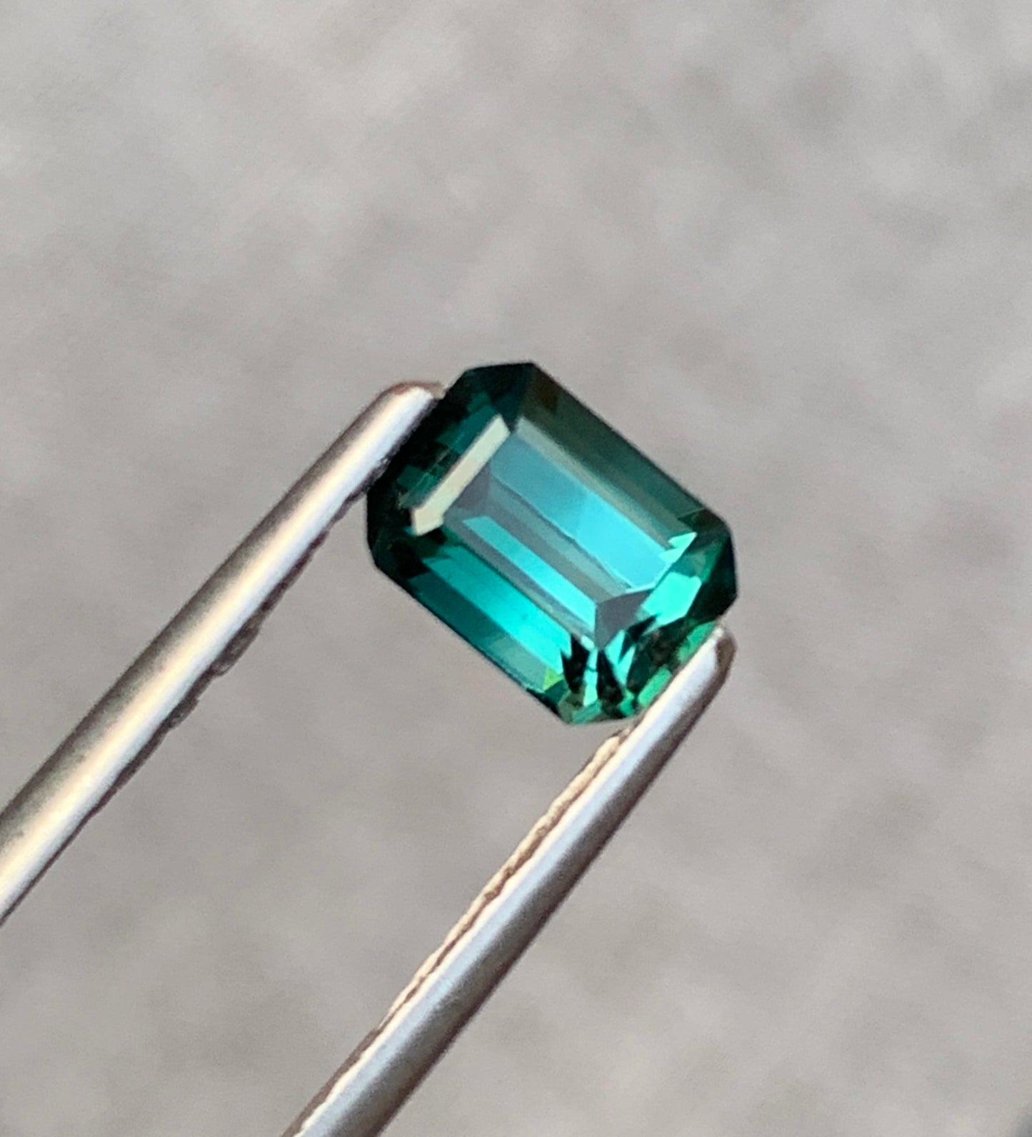 Indicolite Blue Bicolor Tourmaline Gemstone | Natural Faceted Loose Stone from Afghanistan