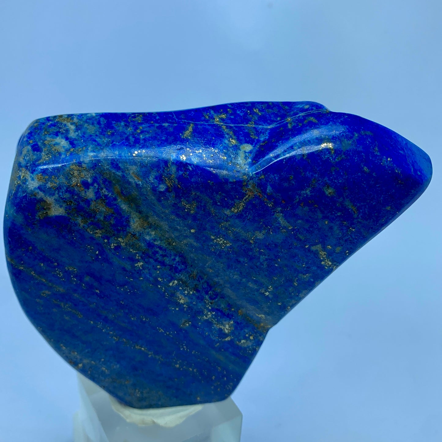 Lapis Lazuli Tumbled, 500g Lapis, Polished Crystal, High Grade, Blue Crystal, Healing Stone, Chakra Decor, Bulk Lapis, Golden Pyrite, Freeform Tumbled