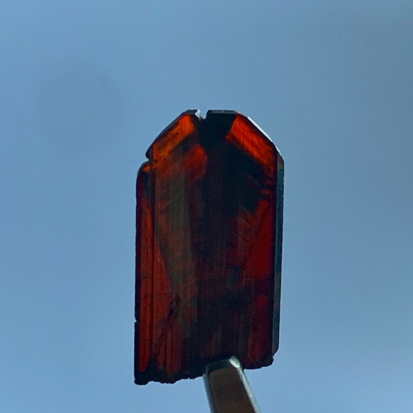 Brookite Crystal, 3.30 Carat, Reddish Brown, Rare Mineral, Pakistan Crystal, Titanium Dioxide, Mineral Specimen, Collector Crystal, Crystal Point