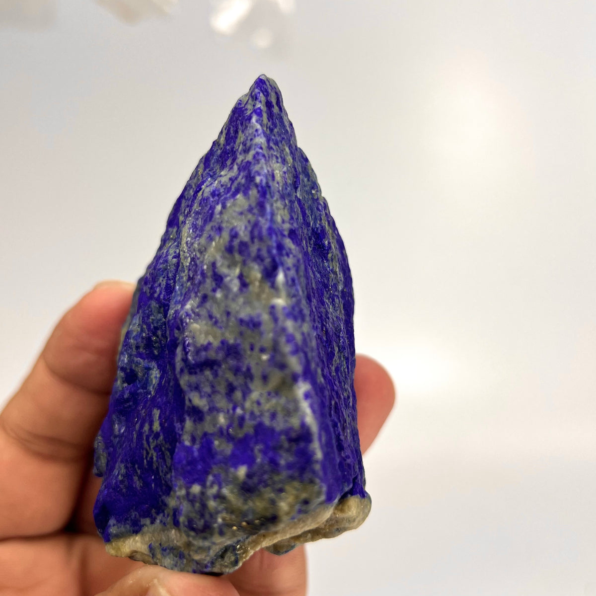 Lapis Lazuli, Lazurite, Afghanistan Minerals, Rough Mineral, Raw Lapis, Pyrite Inclusions, Natural Specimen, Cabinet Display
Rough Lapis Lazuli with Golden Pyrite
Lapis Lazuli Lazurite matrix specimen
Compact square Lapis Lazuli specimen
Lapis Lazuli with natural Calcite