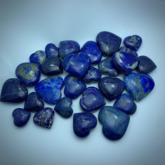 Lapis Lazuli Heart, Large Crystal, Royal Blue Stone, 800 Gram Lapis, Afghan Crystal, Healing Stone, Third Eye Chakra, Polished Crystal, Wisdom Stone, Statement Piece
