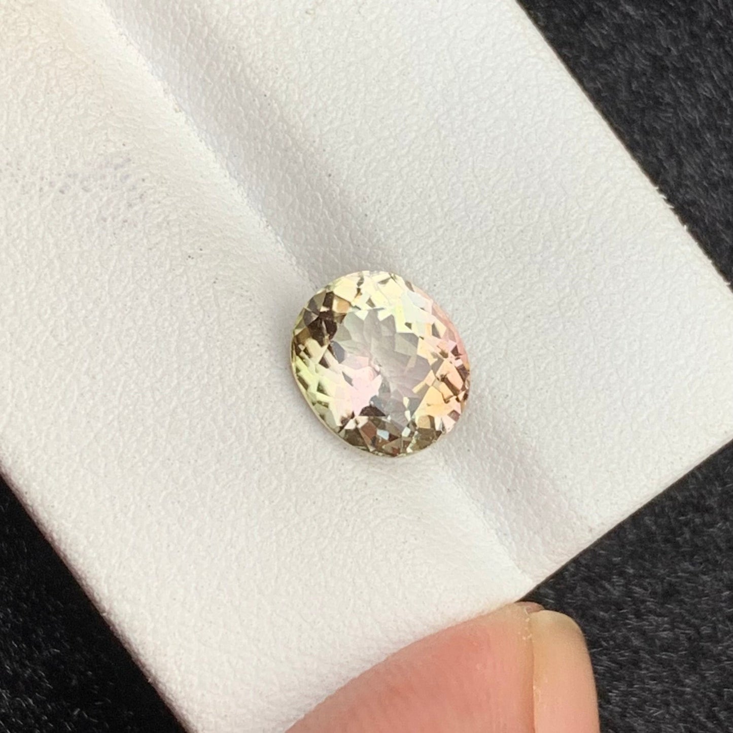 Bicolor Tourmaline Gemstone from Afghanistan