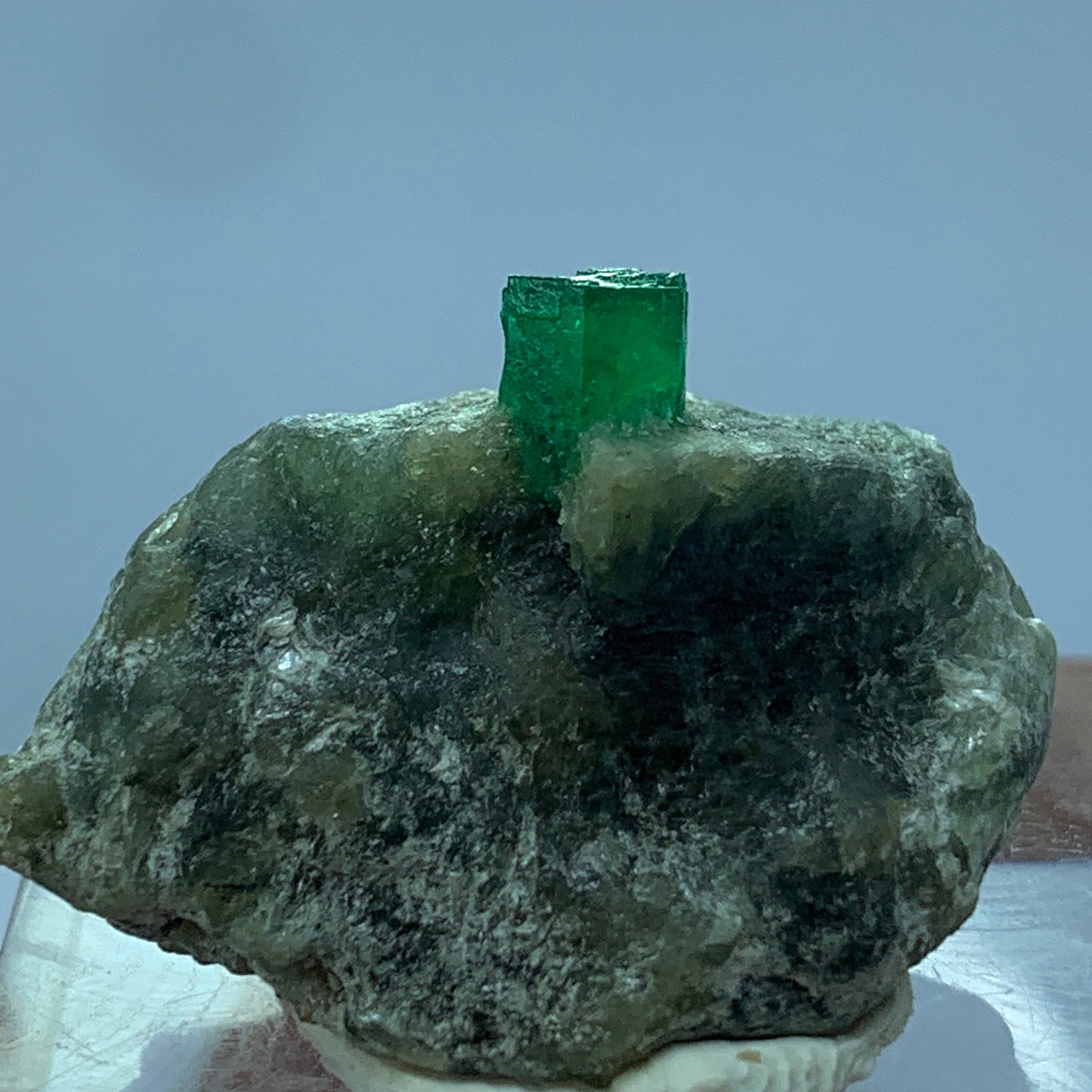 Emerald Crystal, Raw Emerald, Vivid Green Emerald, 35 Carat, Swat Emerald, Pakistan Gemstone, Mineral Specimen, Green Crystal, Collector Stone, Raw Stone, Natural Emerald