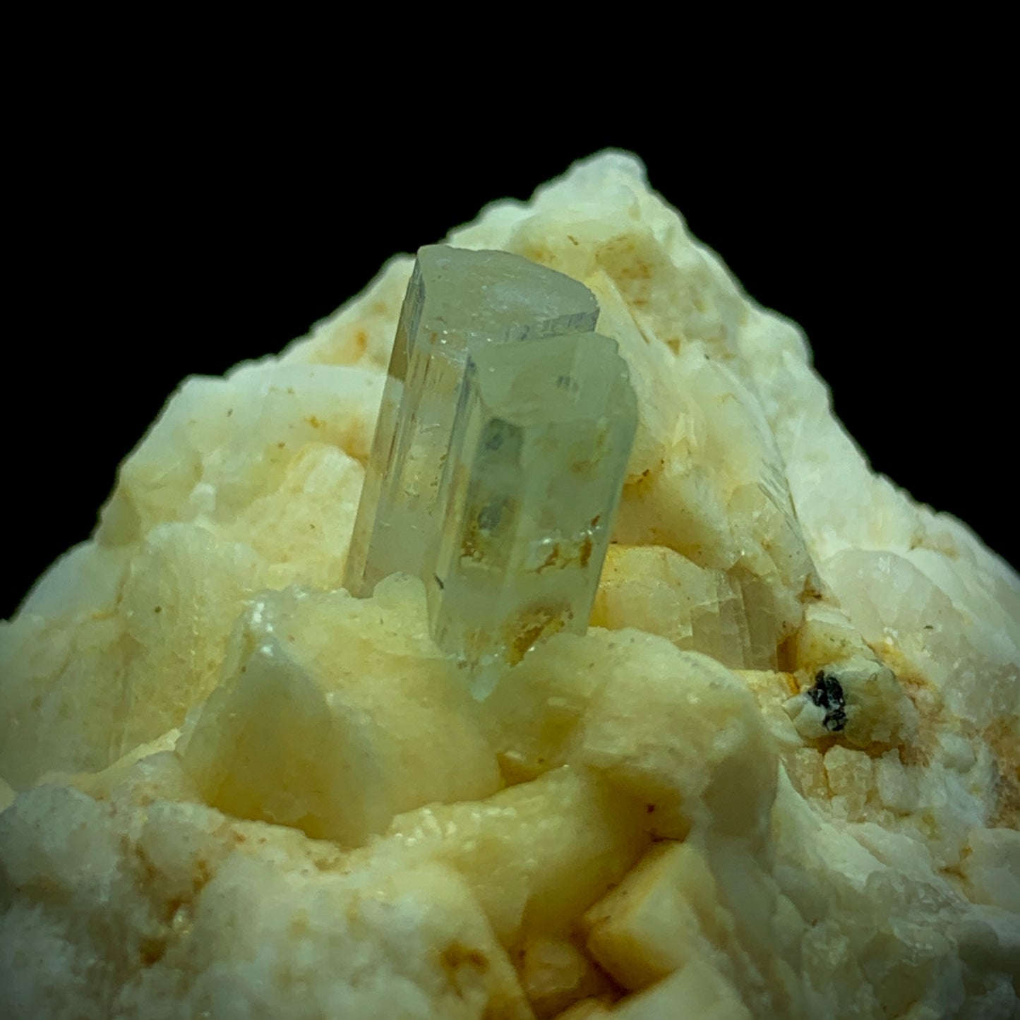 Twin Aquamarine Crystal on Matrix - Pakistan
