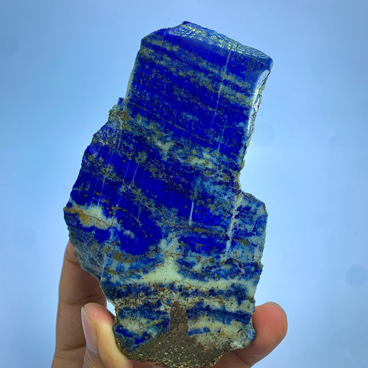 Lapis Lazuli Polished, 2041 Carat, AAA Grade, Mine 4 Lapis, Royal Blue, Golden Pyrite, Freeform Stone, Tumbled Lapis, Collector Specimen, Investment Grade