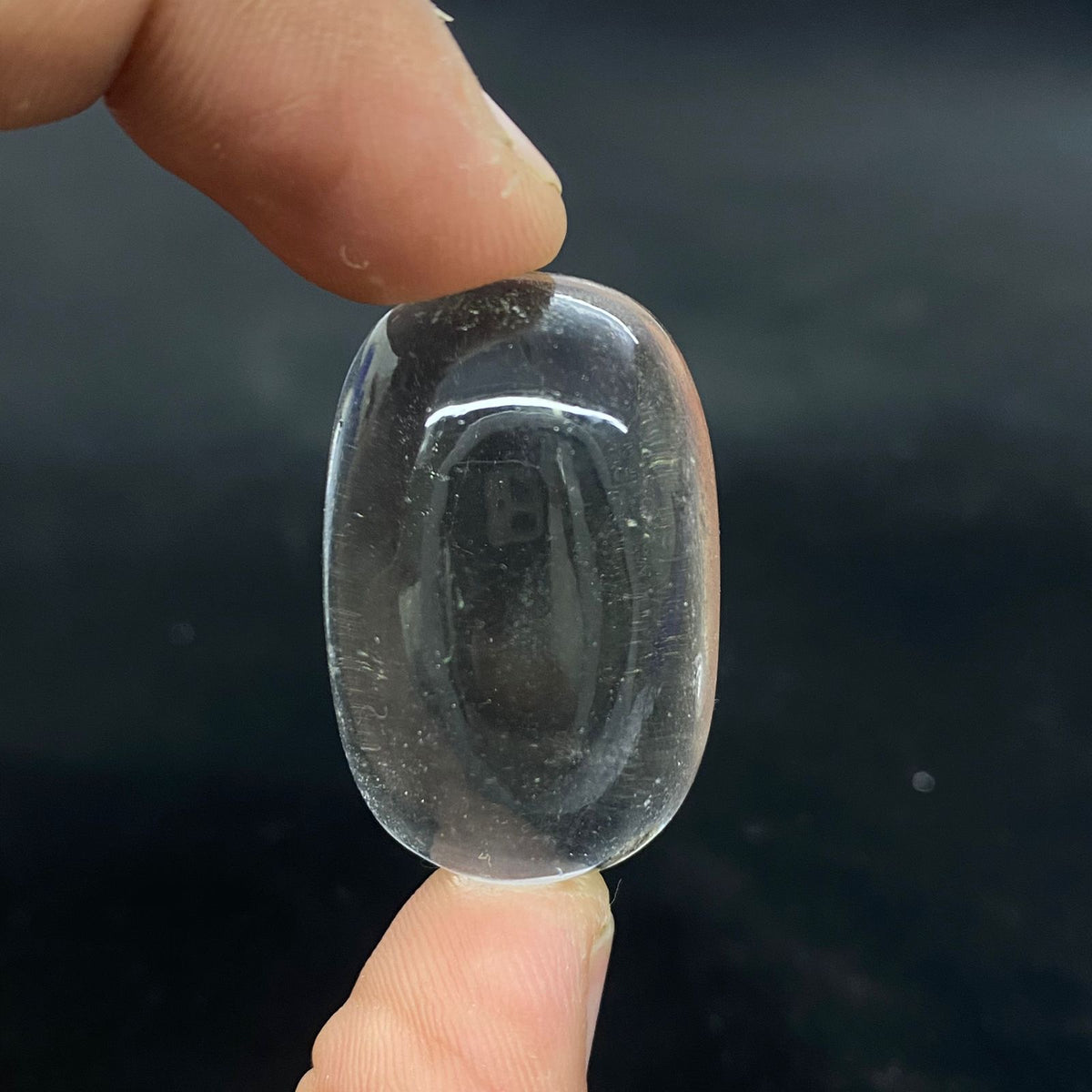 Natural Clear Quartz Polished Cabochon 85 Carats – Handmade from Pakistan