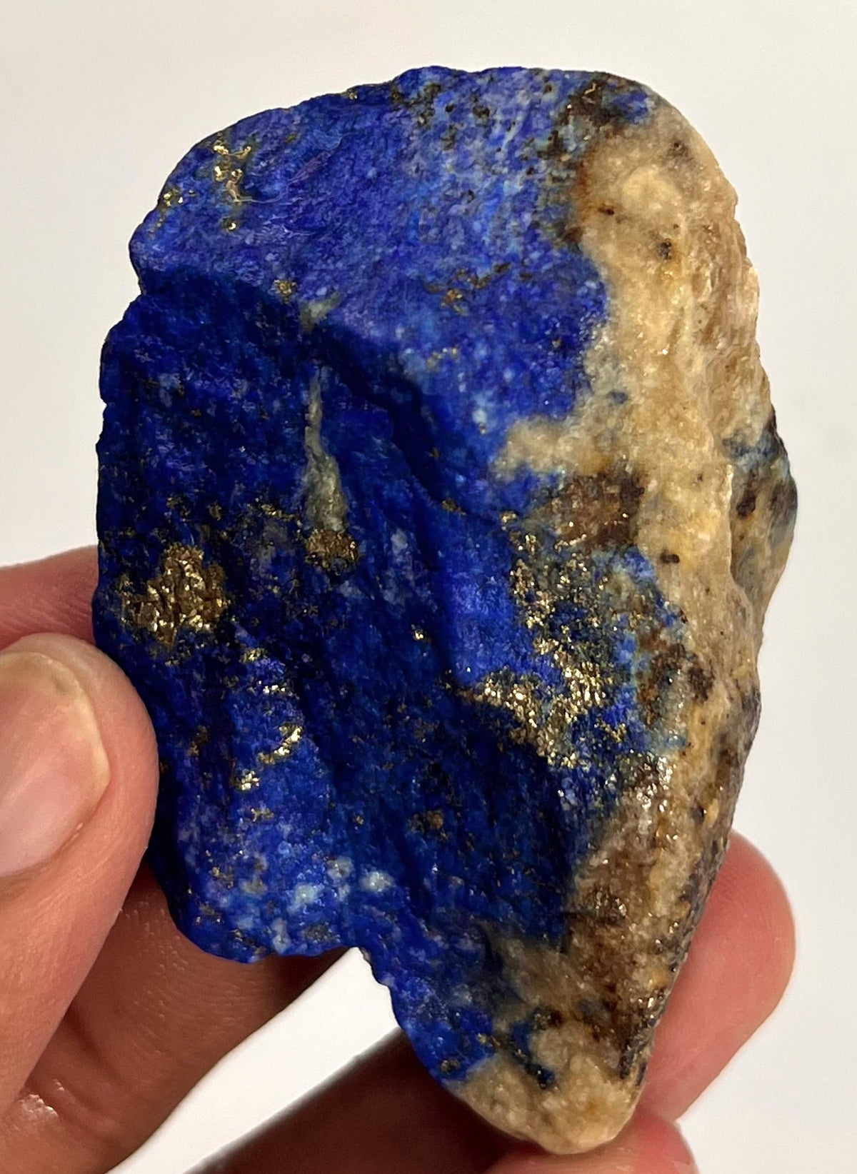 Lapis Lazuli, Lazurite, Afghanistan Minerals, Polished Gemstone, Royal Blue Lapis, Pyrite Inclusions, Lapis Block, Display Specimen