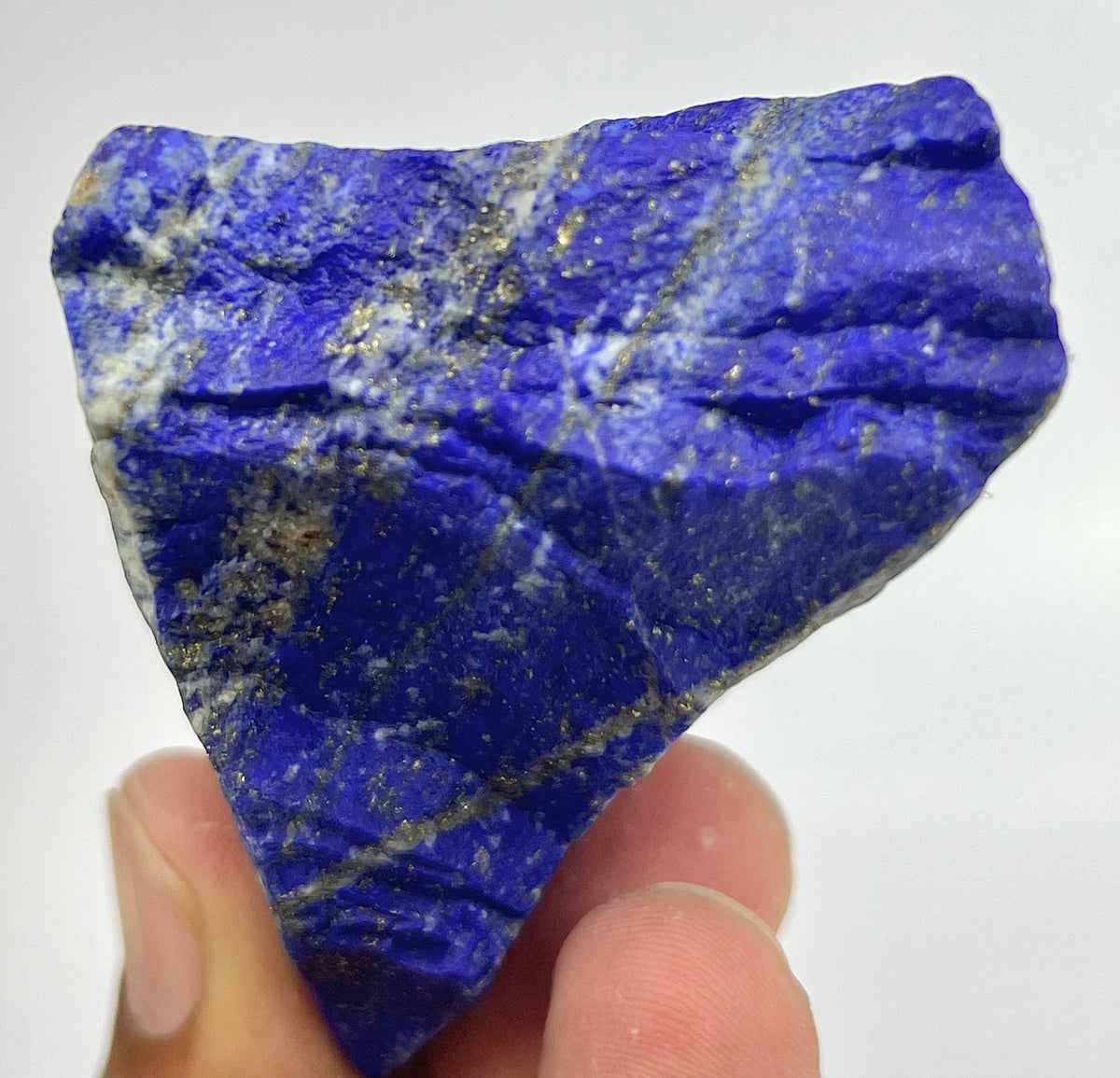 Lapis Lazuli, Lazurite, Afghanistan Minerals, Rough Mineral, Raw Lapis, Pyrite Inclusions, Natural Specimen, Cabinet Display