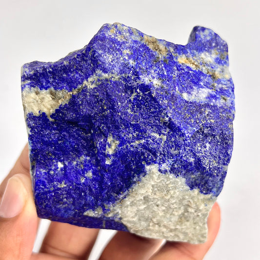 Lapis Lazuli, Lazurite, Afghanistan Minerals, Rough Mineral, Raw Lapis, Pyrite Inclusions, Natural Specimen, Cabinet Display