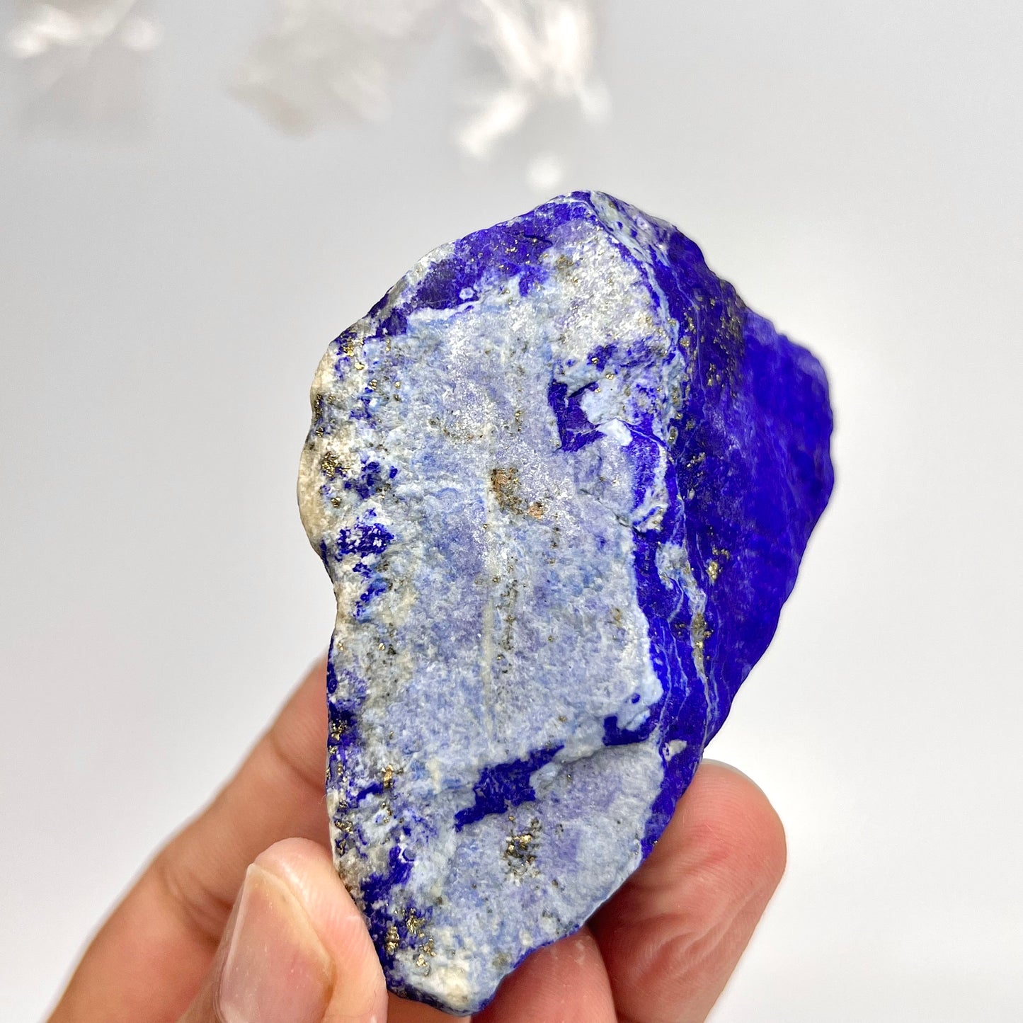 Lapis Lazuli, Lazurite, Afghanistan Minerals, Rough Mineral, Raw Lapis, Pyrite Inclusions, Natural Specimen, Cabinet Display