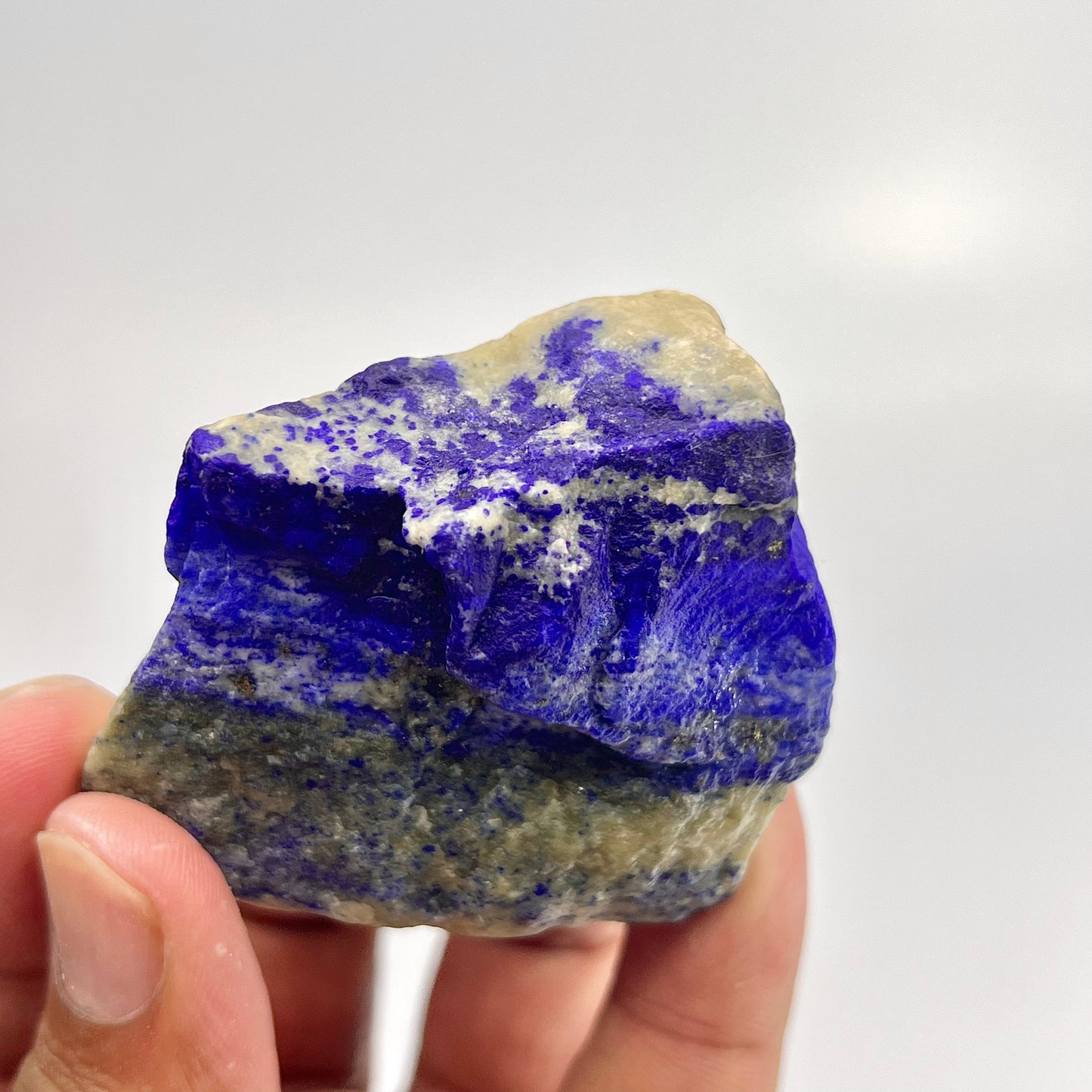 Lapis Lazuli, Lazurite, Afghanistan Minerals, Rough Mineral, Raw Lapis, Pyrite Inclusions, Natural Specimen, Cabinet Display