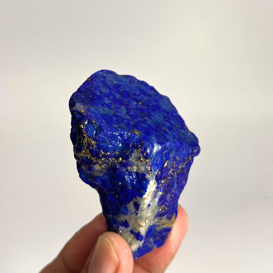 Lapis Lazuli, Lazurite, Afghanistan Minerals, Rough Mineral, Raw Lapis, Pyrite Inclusions, Natural Specimen, Cabinet Display, Dogtooth Habit, Structural Specime