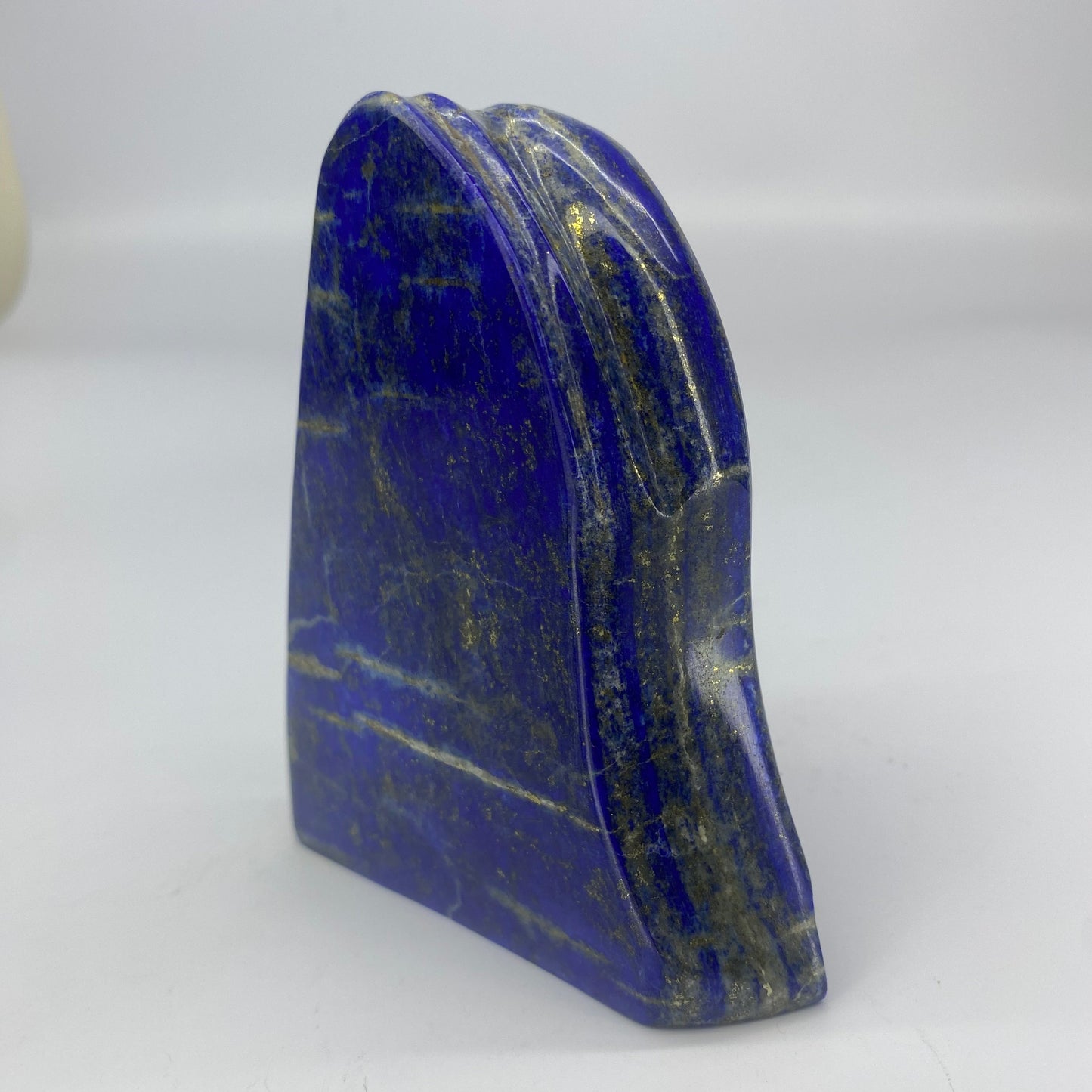 Lapis Lazuli, Lazurite, Afghanistan Minerals, Polished Gemstone, Royal Blue Lapis, Pyrite Inclusions, Freeform Lapis, Display Specimen