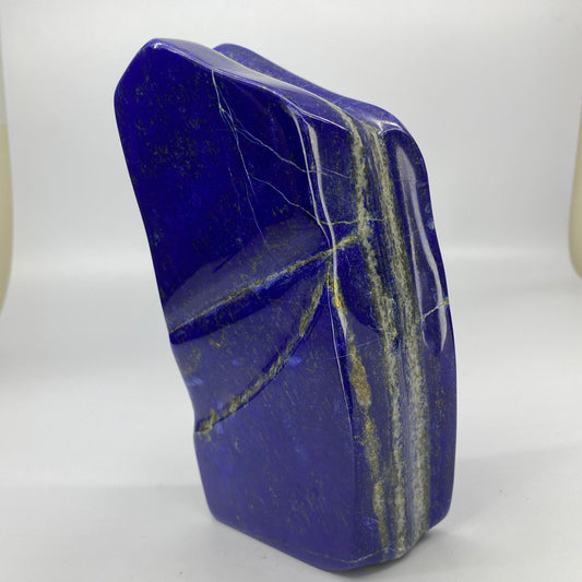 Lapis Lazuli, Lazurite, Afghanistan Minerals, Polished Gemstone, Royal Blue Lapis, Pyrite Inclusions, Lapis Block, Display Specimen