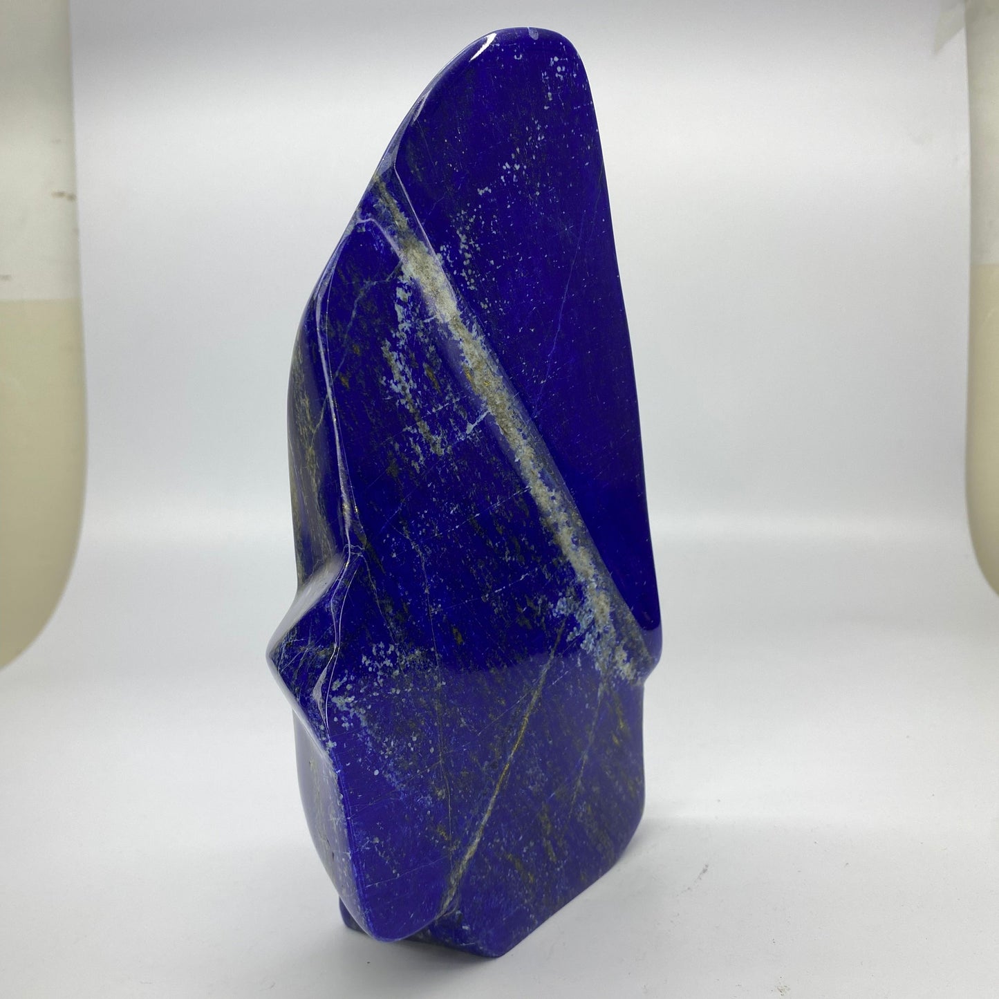 Lapis Lazuli, Lazurite, Afghanistan Minerals, Polished Gemstone, Royal Blue Lapis, Pyrite Inclusions, Lapis Block, Display Specimen