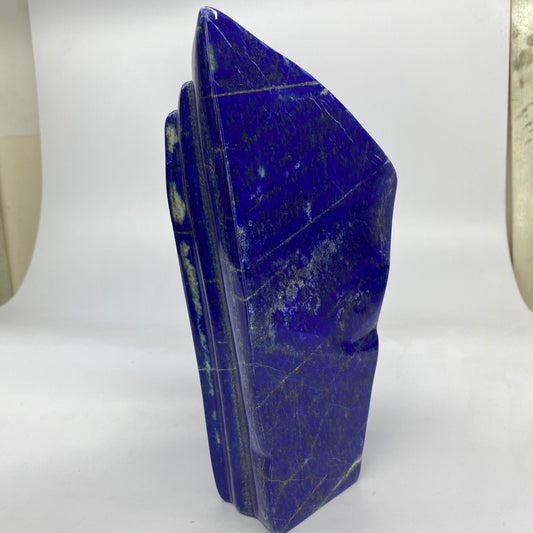 Lapis Lazuli, Lazurite, Afghanistan Minerals, Polished Gemstone, Royal Blue Lapis, Pyrite Inclusions, Lapis Block, Display Specimen
