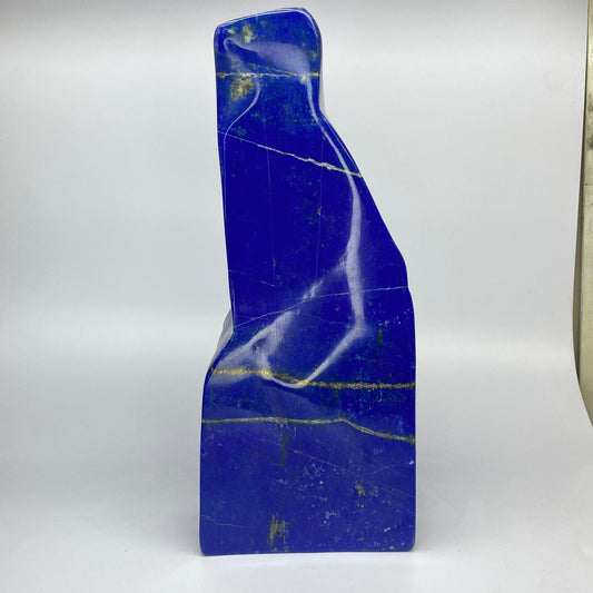 Lapis Lazuli, Lazurite, Afghanistan Minerals, Polished Gemstone, Royal Blue Lapis, Pyrite Inclusions, Lapis Block, Display Specimen