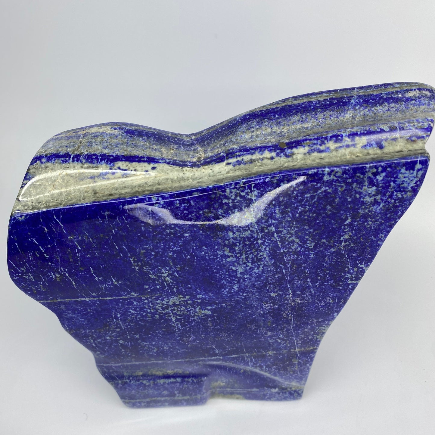 Lapis Lazuli, Lazurite, Afghanistan Minerals, Polished Gemstone, Royal Blue Lapis, Pyrite Inclusions, Lapis Block, Display Specimen