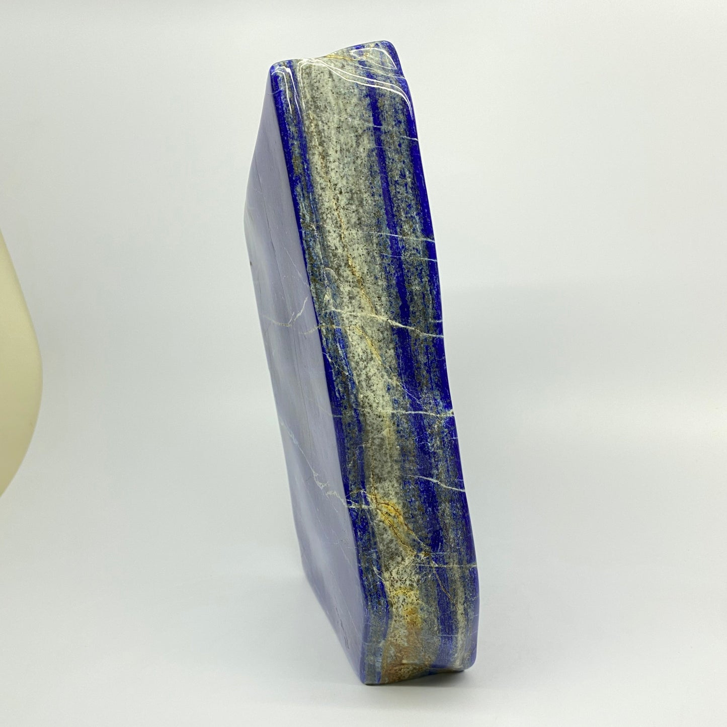 Lapis Lazuli, Lazurite, Afghanistan Minerals, Polished Gemstone, Royal Blue Lapis, Pyrite Inclusions, Lapis Block, Display Specimen