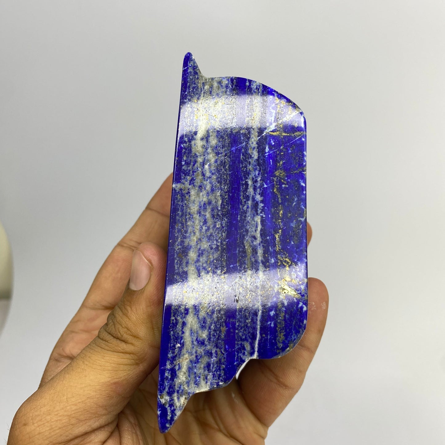 Lapis Lazuli, Lazurite, Afghanistan Minerals, Polished Gemstone, Royal Blue Lapis, Pyrite Inclusions, Lapis Block, Display Specimen