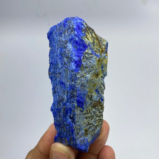 Lapis Lazuli, Lazurite, Afghanistan Minerals, 147g, Rough Gemstone, Royal Blue Lapis, Pyrite Inclusions, Lapidary Rough, Cabinet Specimen