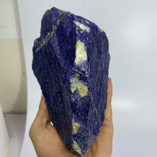 Lapis Lazuli, Lazurite, Afghanistan Minerals, 2kg, Rough Gemstone, Royal Blue Lapis, Pyrite Inclusions, Lapidary Rough, Statement Specimen, Exhibition Grade