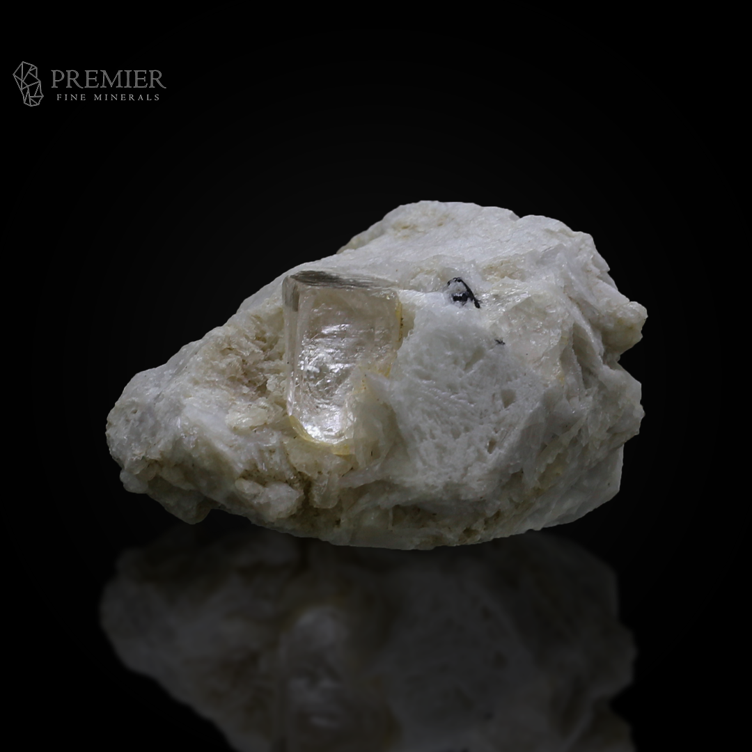 Topaz, Imperial Topaz, Feldspar, Combination Specimen, 42.7 Grams, 213.5 Carats, Pakistan Mineral, Skardu, Raw Crystal, Collector Grade, On Matrix, Gem Quality