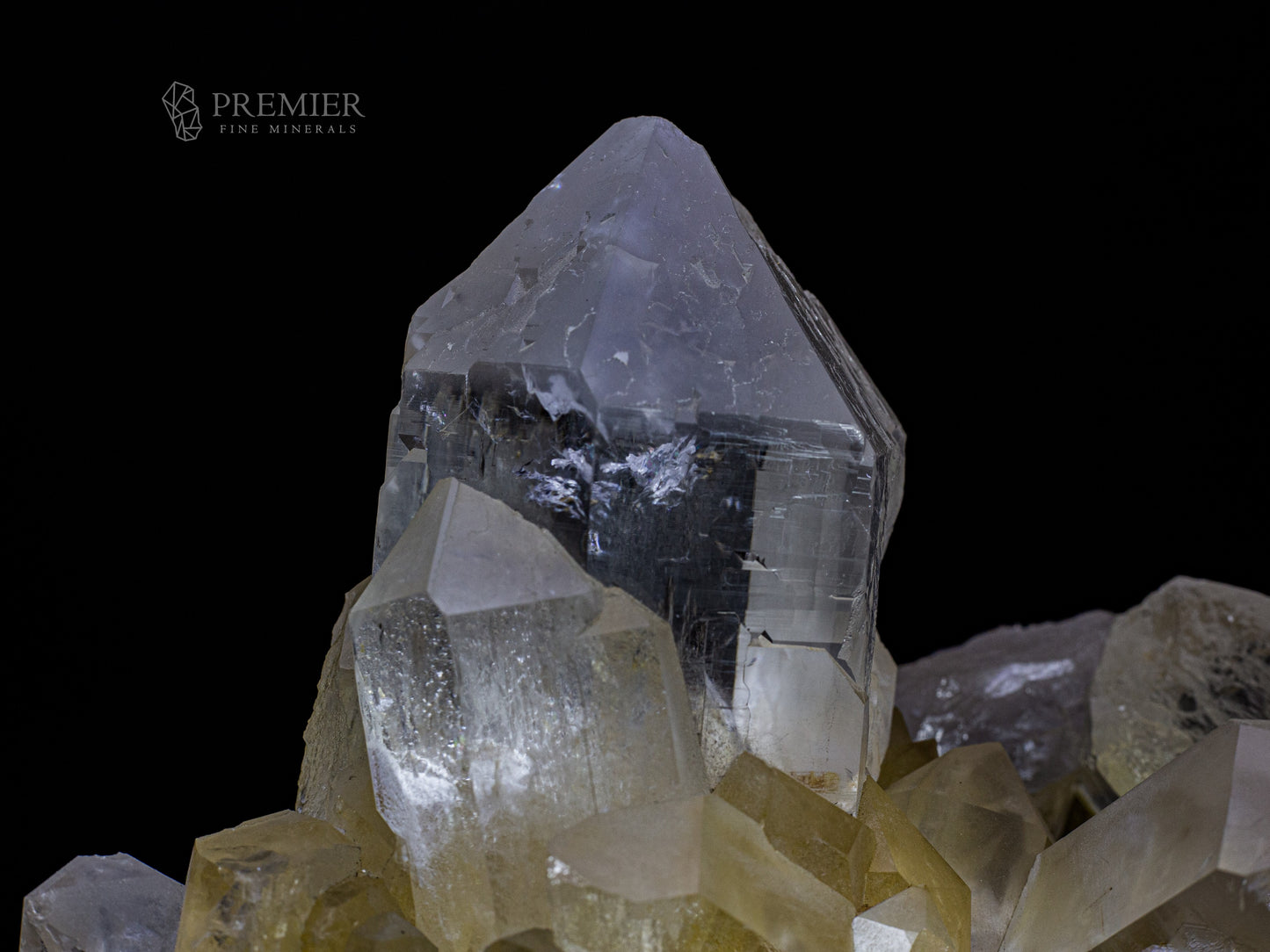 Quartz, Clear Quartz, Double Terminated, DT Quartz, Crystal Cluster, 5.6 Kilograms, 28000 Carats, Pakistan Mineral, Raw Crystal, Collector Grade, Museum Quality, Giant Crystal, On Matrix