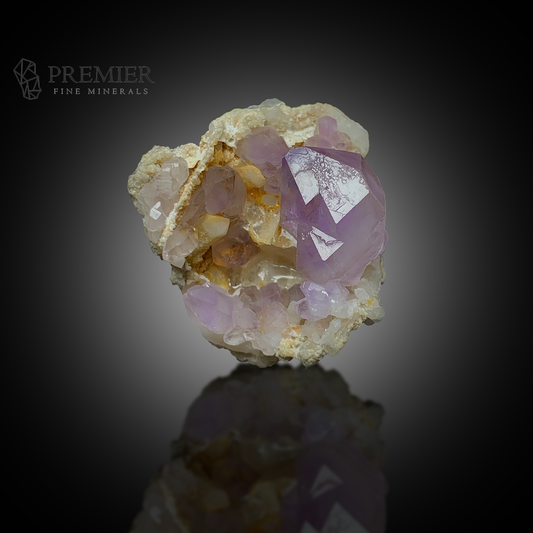 Amethyst, Quartz, Crystal Cluster, 24 Grams, 120 Carats, Afghanistan Mineral, Purple Crystal, On Matrix, Crown Chakra, Collector Specimen, Miniature Specimen, Healing Crystal, Natural Form