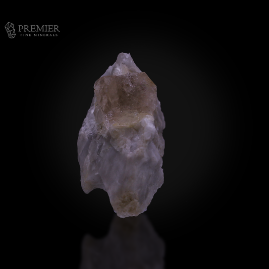 Etched Imperial Topaz on Feldspar Matrix - Pakistan