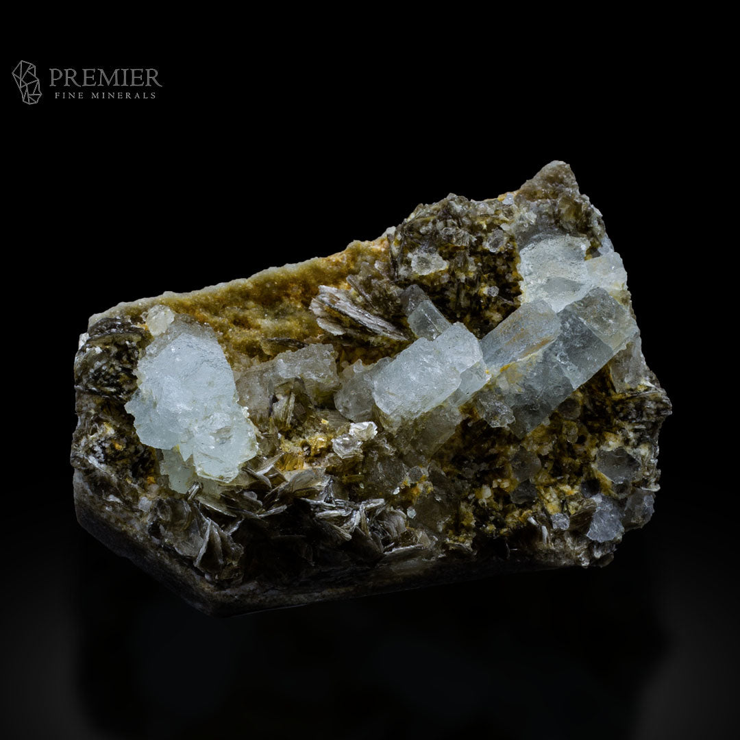 Aquamarine, Beryl, Etched Crystal, Cluster, Unique, Combination Specimen, 218 Grams, 1090 Carats, Pakistan Mineral, Skardu, Raw Crystal, Collector Grade, Cabinet Specimen, Unique Habit