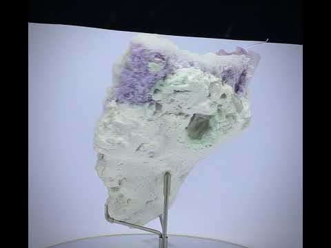 Kunzite Crystal on Matrix (Spodumene), Giant – Afghanistan Mineral Specimen