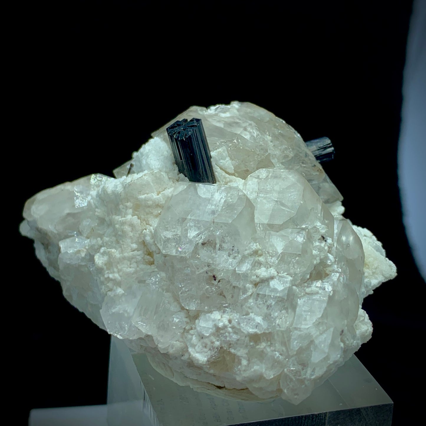 Aquamarine, Schorl, Black Tourmaline, Quartz Cluster, Feldspar Matrix, 682 Carat, Skardu Pakistan, Large Specimen, Collector Grade, Investment Mineral