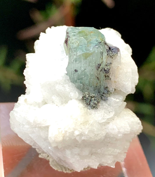Etched Aquamarine on Feldspar Matrix – Skardu Pakistan